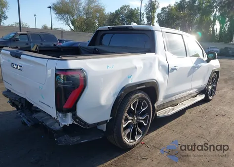 2025 GMC Sierra Ev Extended Range Denali z USA, uszkodzony, nr VIN 1GT10MED7SU404075